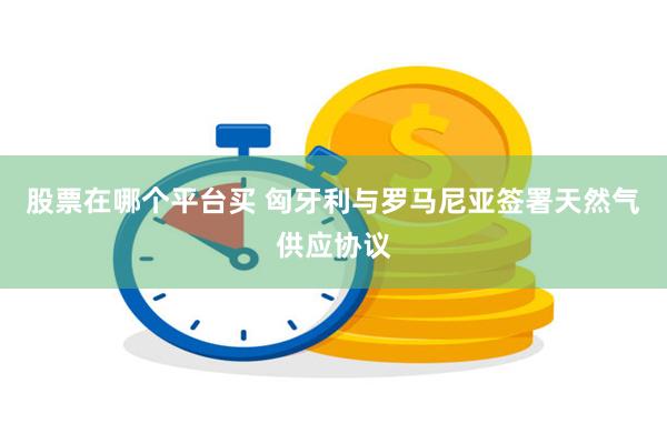 股票在哪个平台买 匈牙利与罗马尼亚签署天然气供应协议